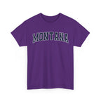 Montana Vintage Varsity Unisex T-shirt - Purple / S - T-Shirt
