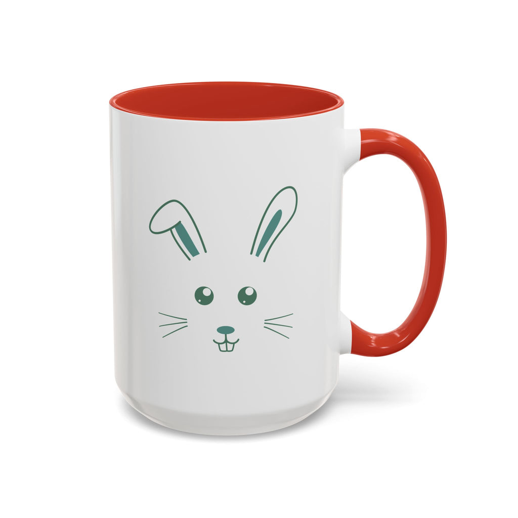 Cute Bunny Rabbit Accent Mug