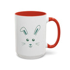 Cute Bunny Rabbit Accent Mug