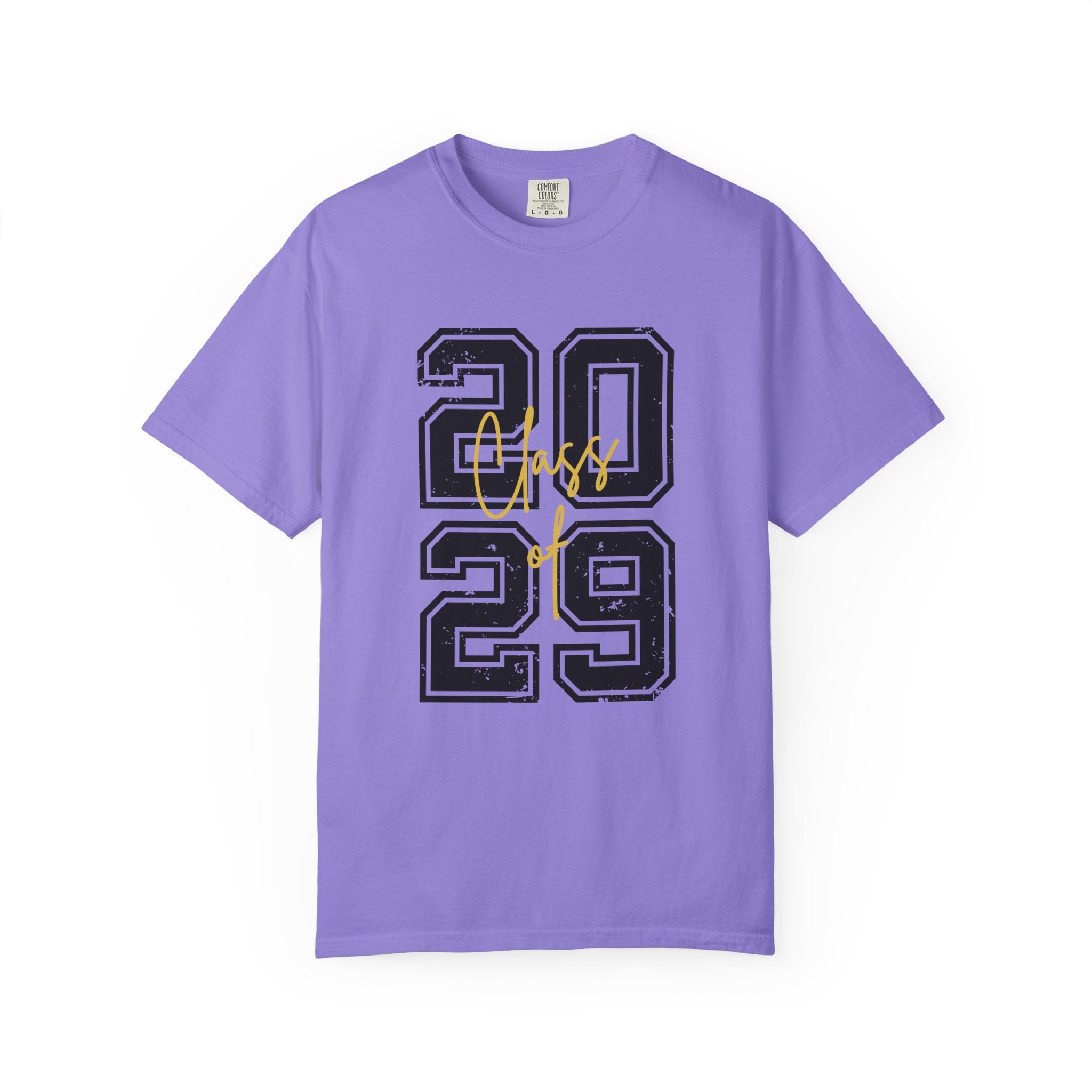Class of 2029 Vintage Unisex T-Shirt Trendy Graphic Tee for Celebrations Comfortable Everyday Wear Unique Gift Idea