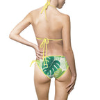 Monstera Leaf Bikini Swimsuit - All Over Prints