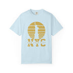 NYC Sunset Graphic T-Shirt - Chambray / S