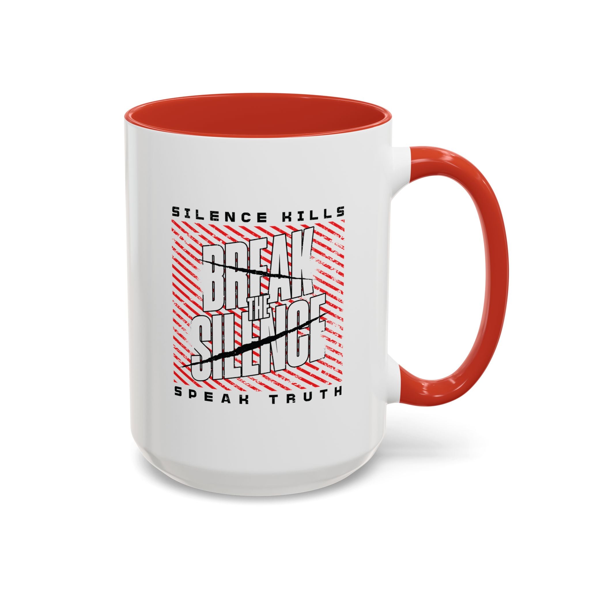 Break the Silence Accent Coffee Mug