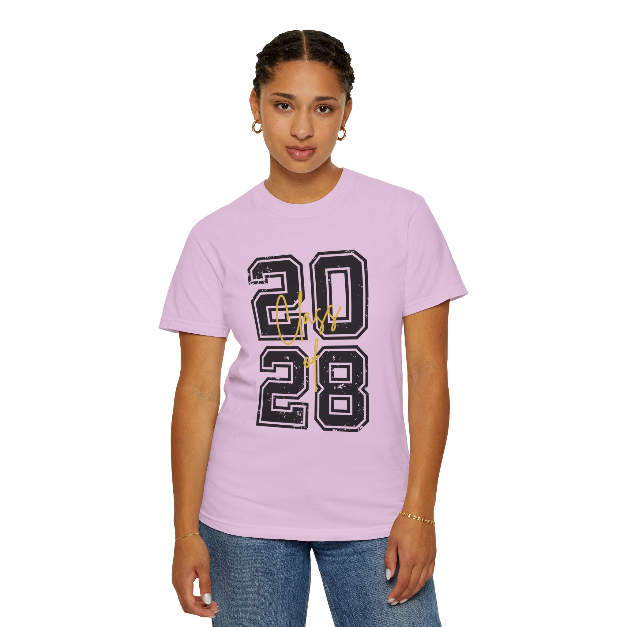 Graduation Unisex T-Shirt 2028 Customizable College Tee High School Graduation Gift Trendy Casual Wear - T-Shirt