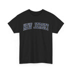 New Jersey Vintage Varsity Unisex T-shirt - Black / S - T-Shirt
