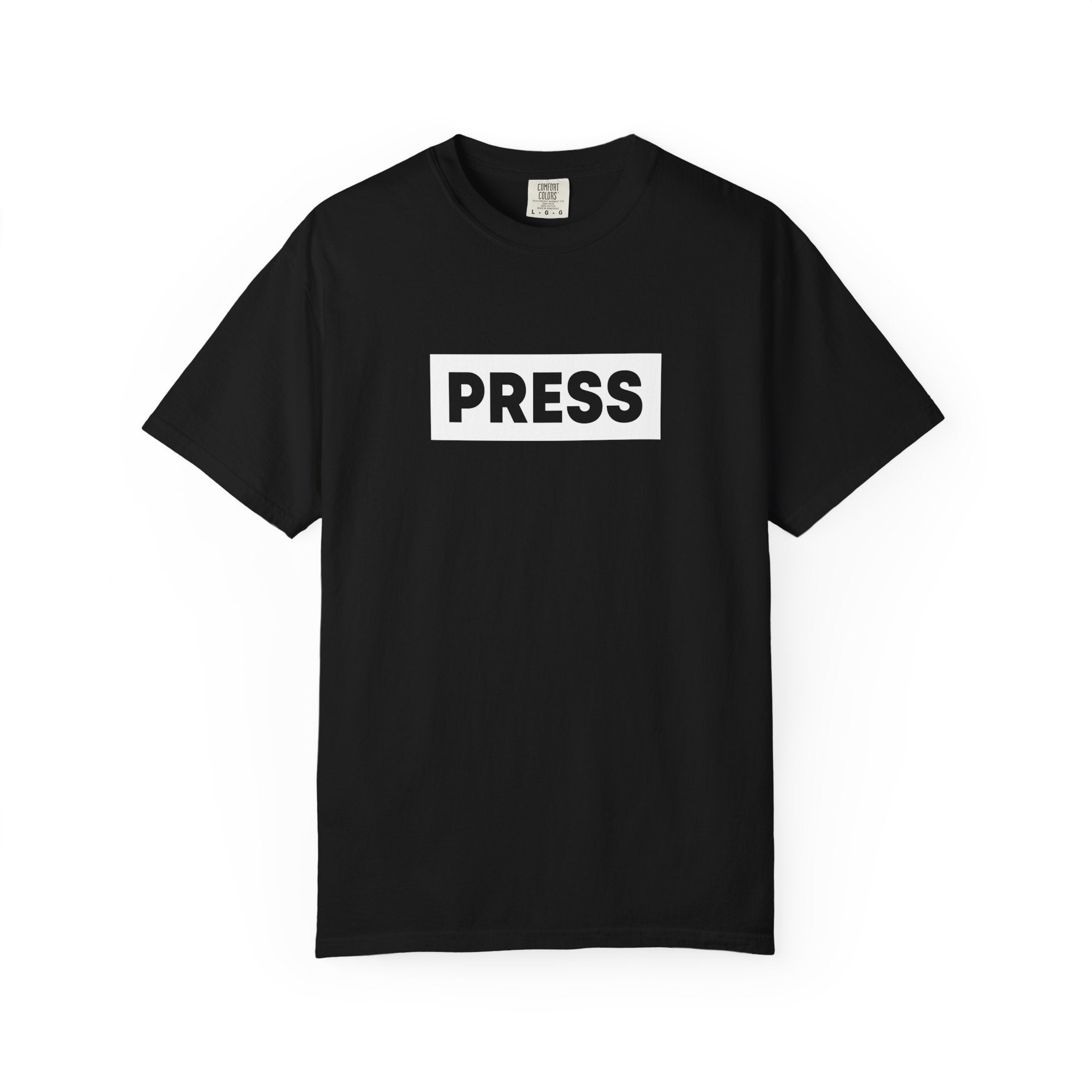 Palestine PRESS Unisex T-Shirt - Black / S