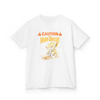 ⚠️Caution⚠️High Sugar Content Halloween T-Shirt (for Kids/Teens) - XS / White - Kids clothes