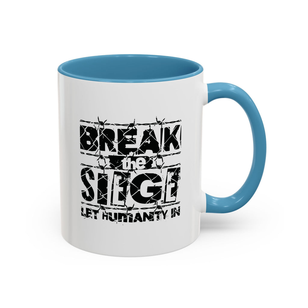 Break the Siege Accent Coffee Mug