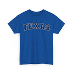 Texas Vintage Varsity Unisex T-shirt - Royal / S - T-Shirt