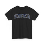 Virginia Vintage Varsity Unisex T-shirt - Black / S - T-Shirt