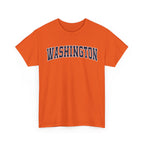 Washington Vintage Varsity Unisex T-shirt - Orange / S - T-Shirt
