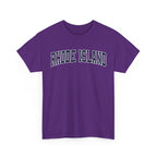 Rhode Island Vintage Varsity Unisex T-shirt - Purple / S - T-Shirt