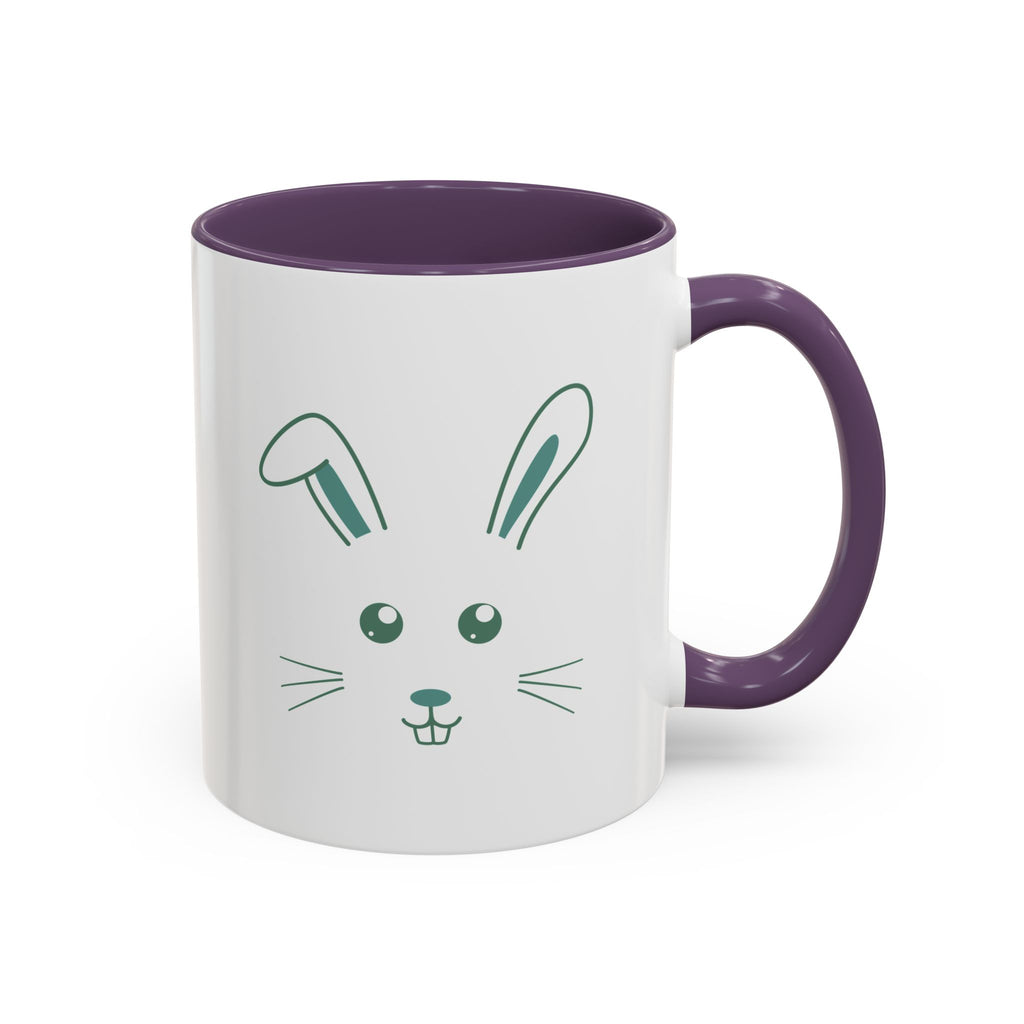 Cute Bunny Rabbit Accent Mug