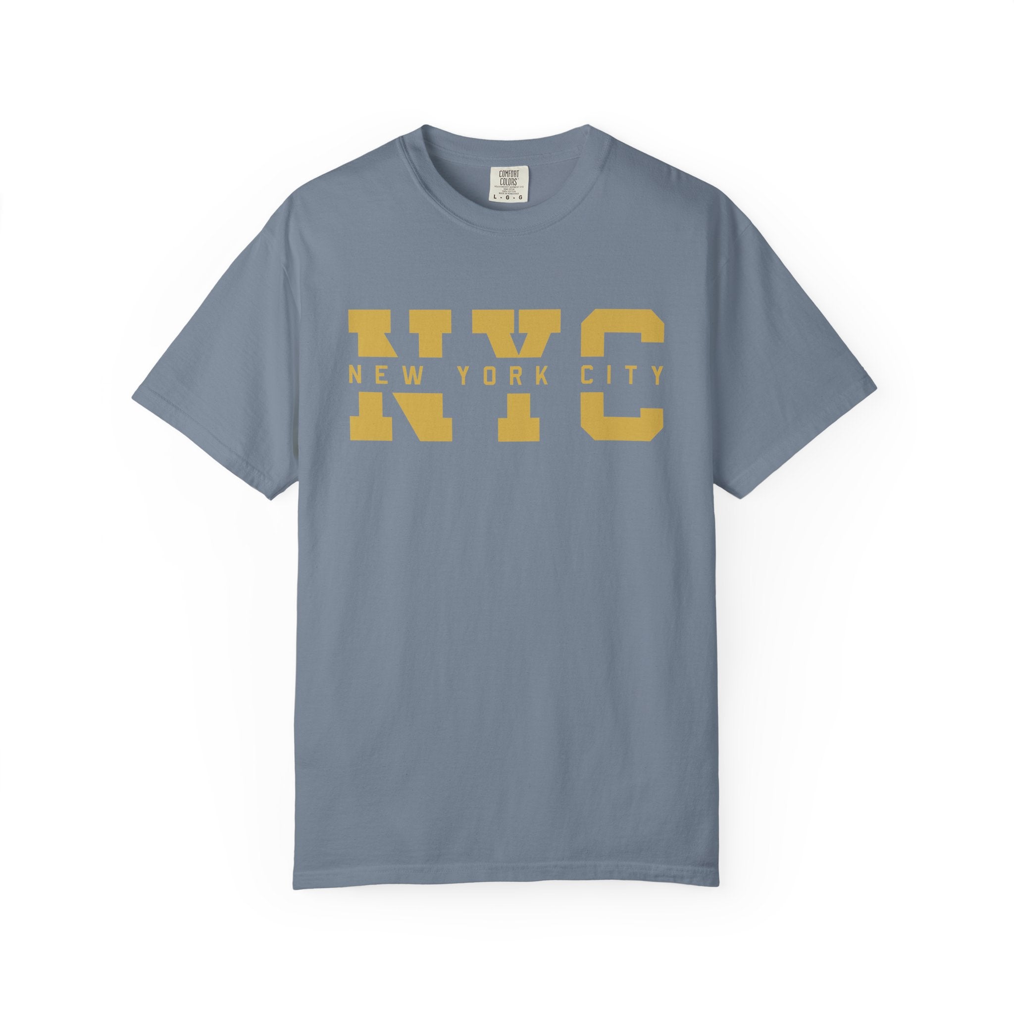 NYC Graphic Unisex T-Shirt - Blue Jean / S
