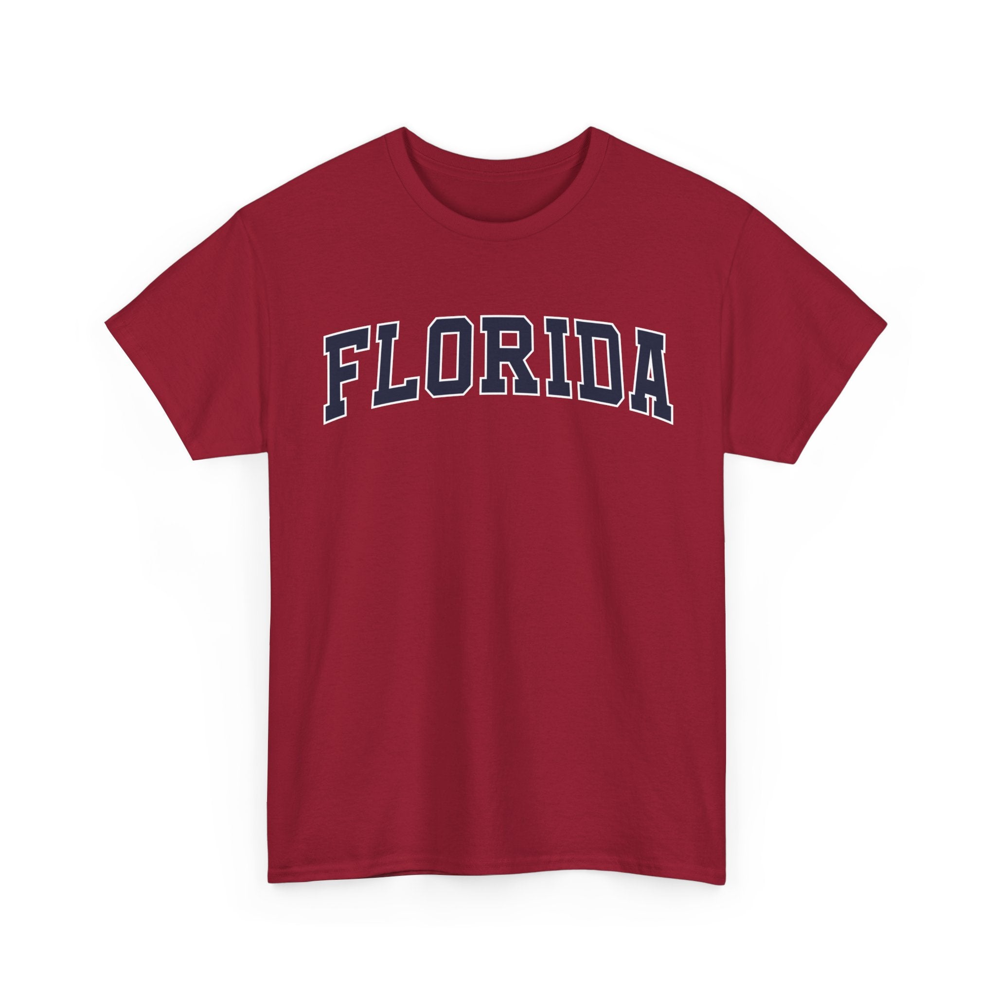 Florida Vintage Varsity Unisex T-shirt - Cardinal Red / S - T-Shirt