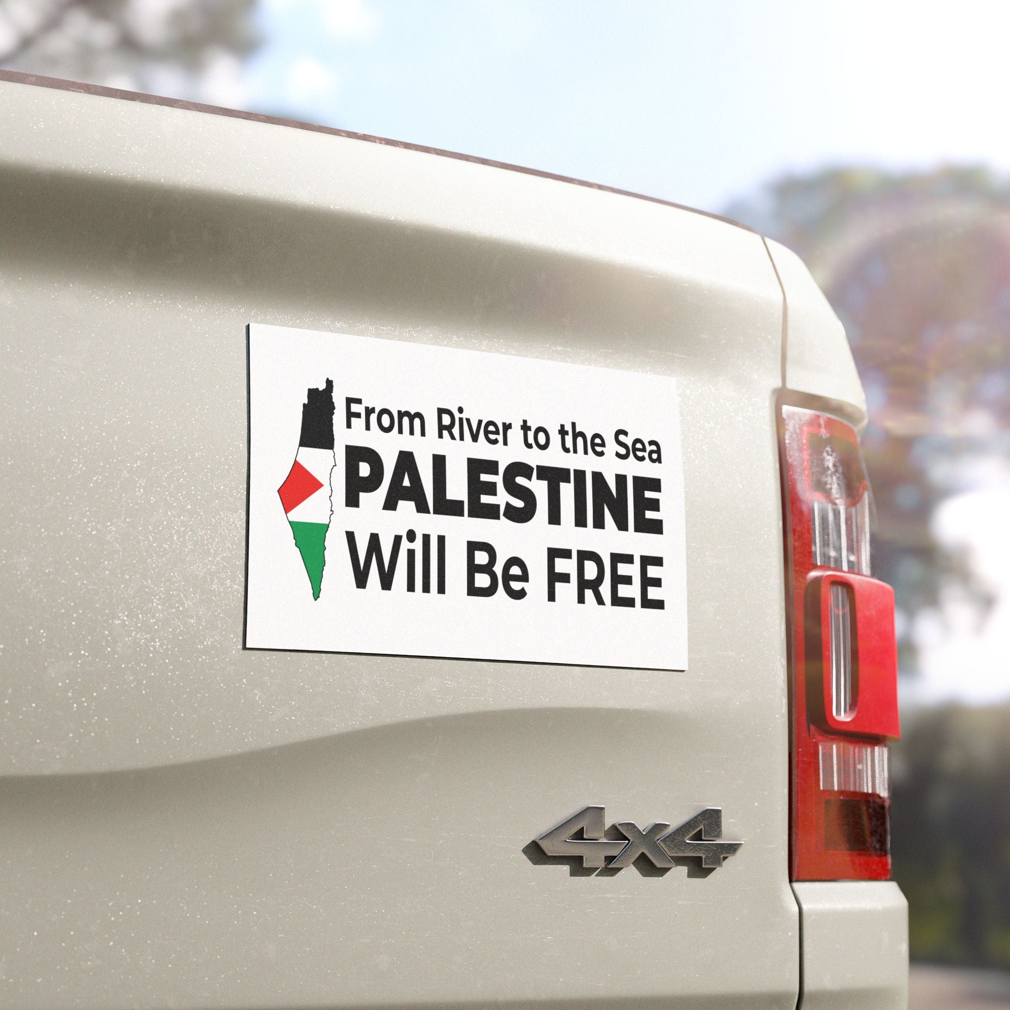 Palestine Freedom Car Magnet - Home Decor