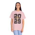 Class of 2029 Vintage Unisex T-Shirt Trendy Graphic Tee for Celebrations Comfortable Everyday Wear Unique Gift Idea