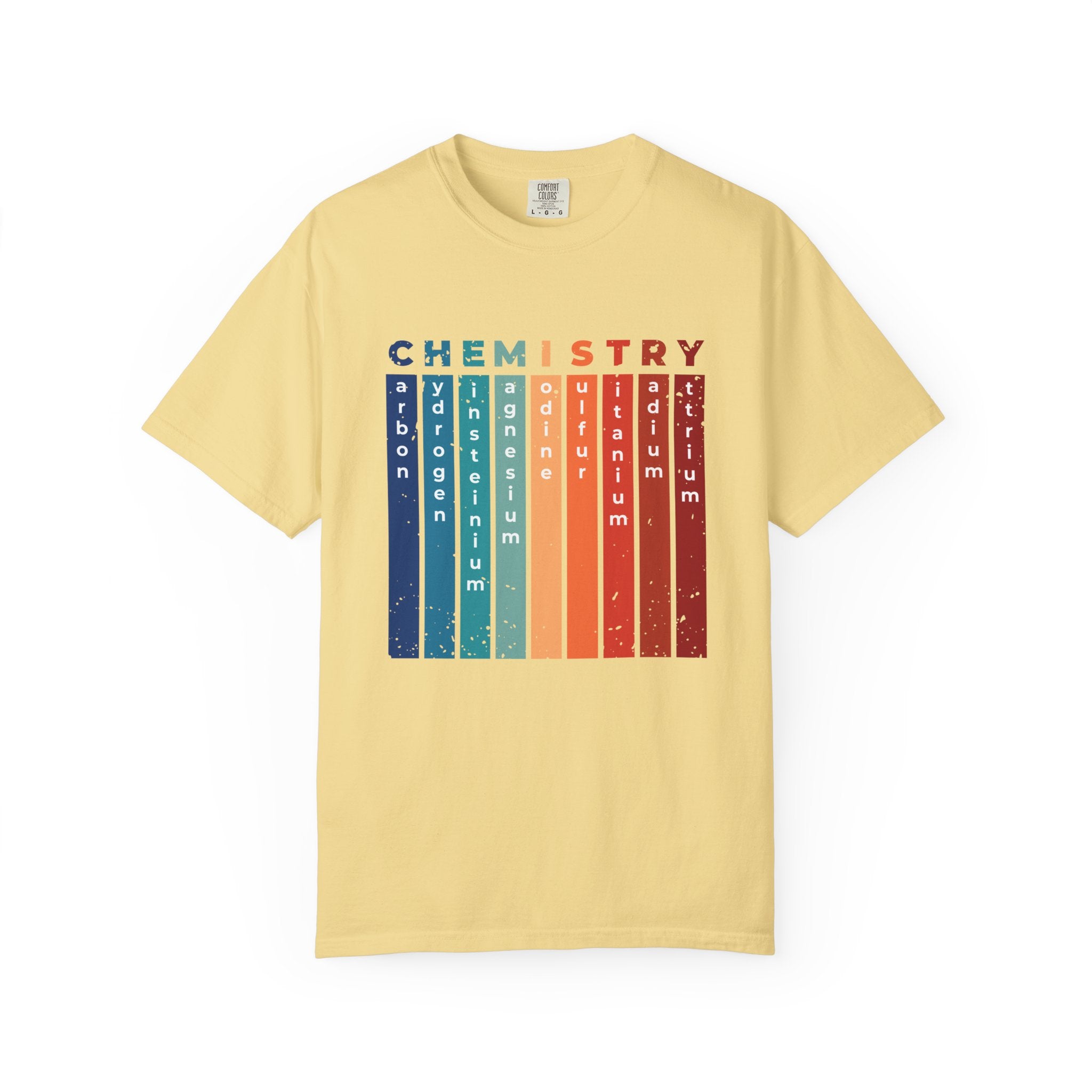 Vintage Chemistry T-Shirt | Retro Science Lover Tee - Butter / S