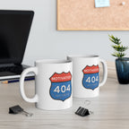 Motivation 404 Not Found Ceramic Mug | 11oz 15oz