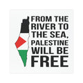 Palestine Freedom Car Magnet - 5’’ × / Rectangle / 1 pc - Home Decor