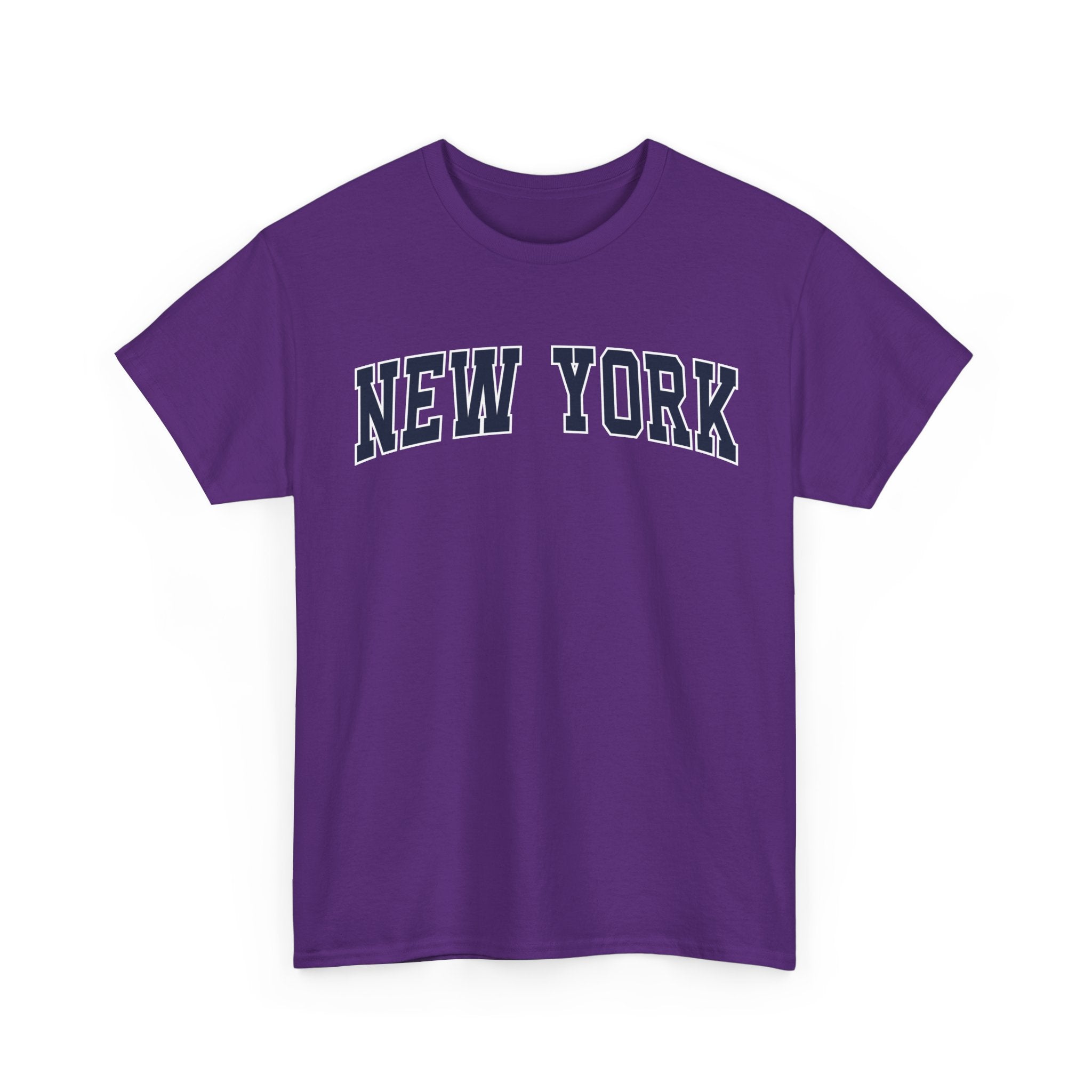 New York Vintage Varsity Unisex T-shirt - Purple / S - T-Shirt