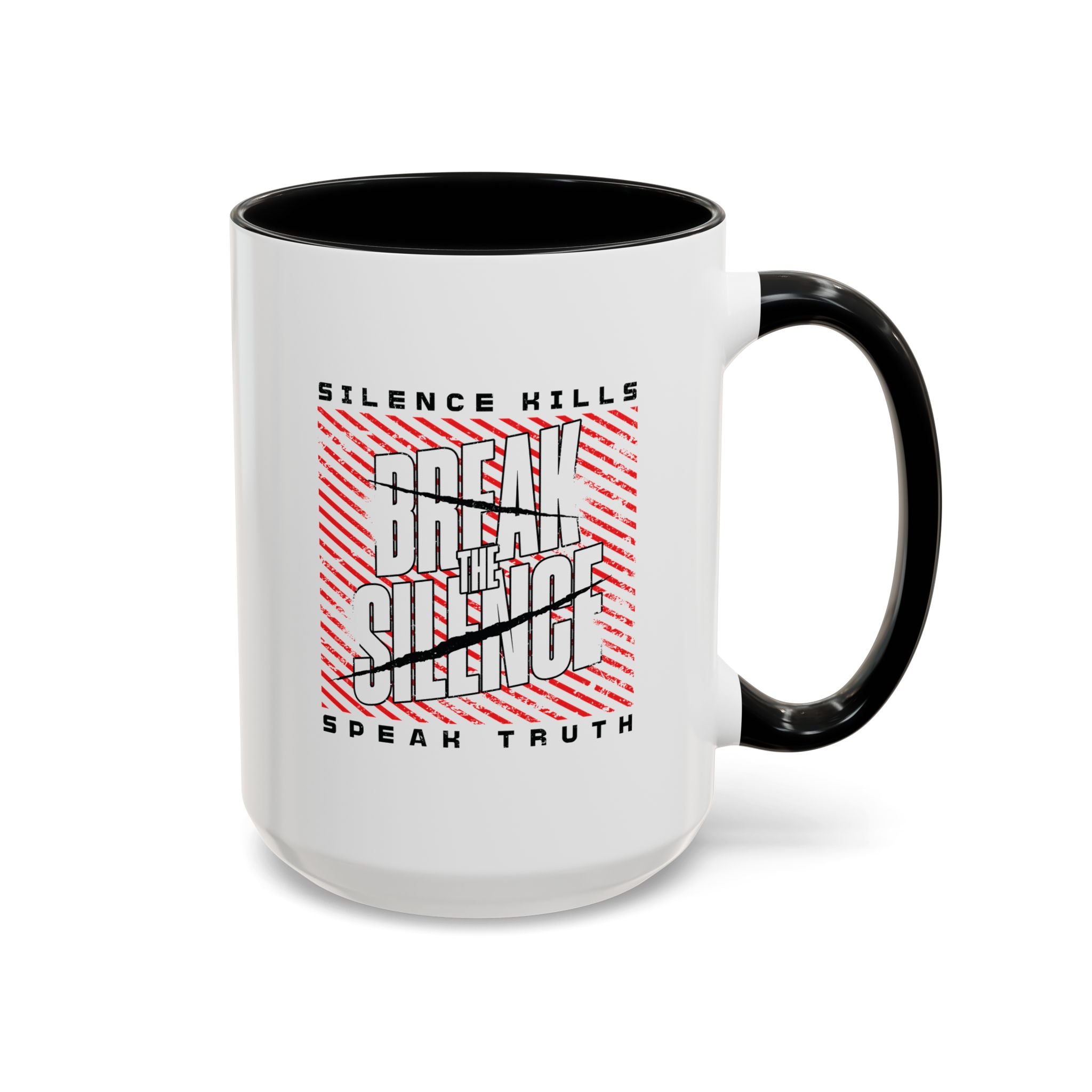 Break the Silence Accent Coffee Mug