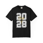 Graduation Unisex T-Shirt 2028 Customizable College Tee High School Graduation Gift Trendy Casual Wear - Black / S