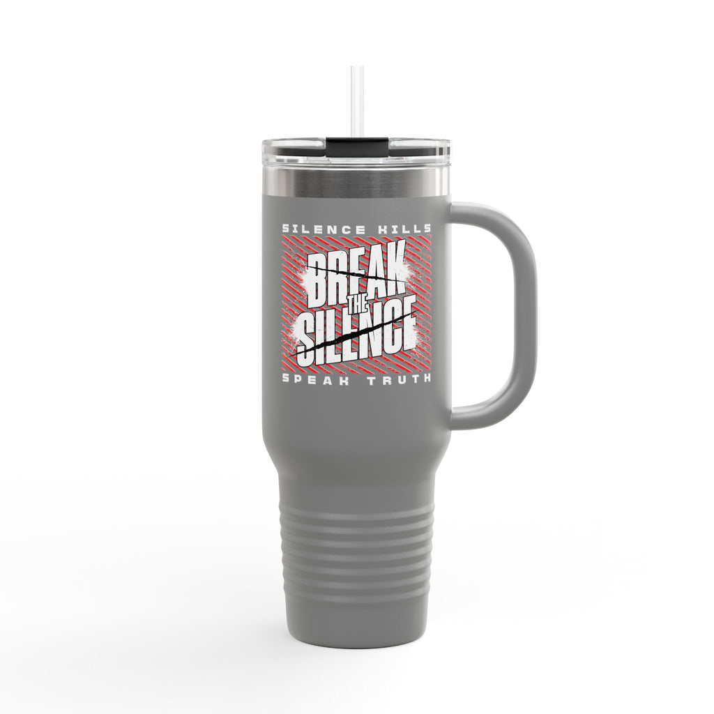 Break the Silence Insulated Travel Mug