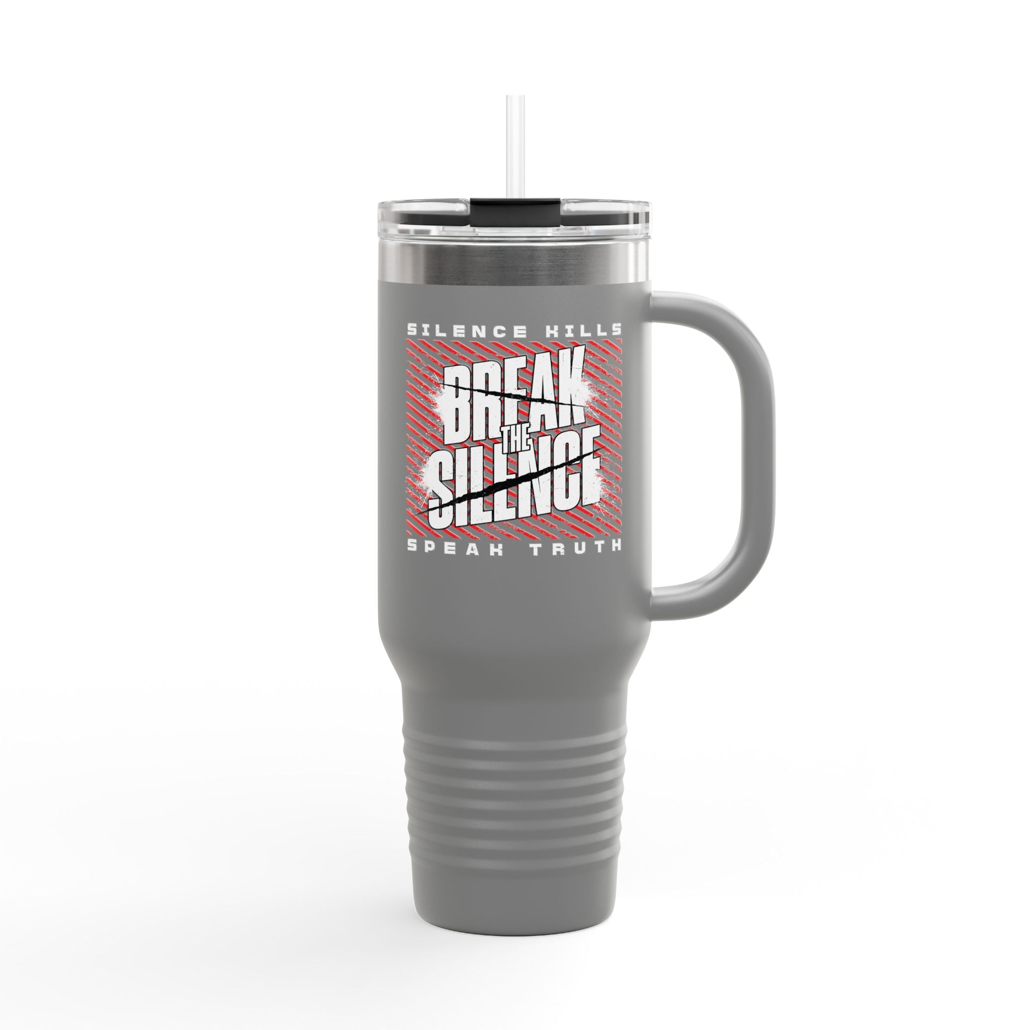 Break the Silence Insulated Travel Mug