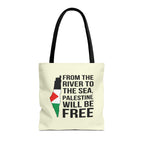 Palestine Pride Tote Bag - 16’’ × / Black - Bags
