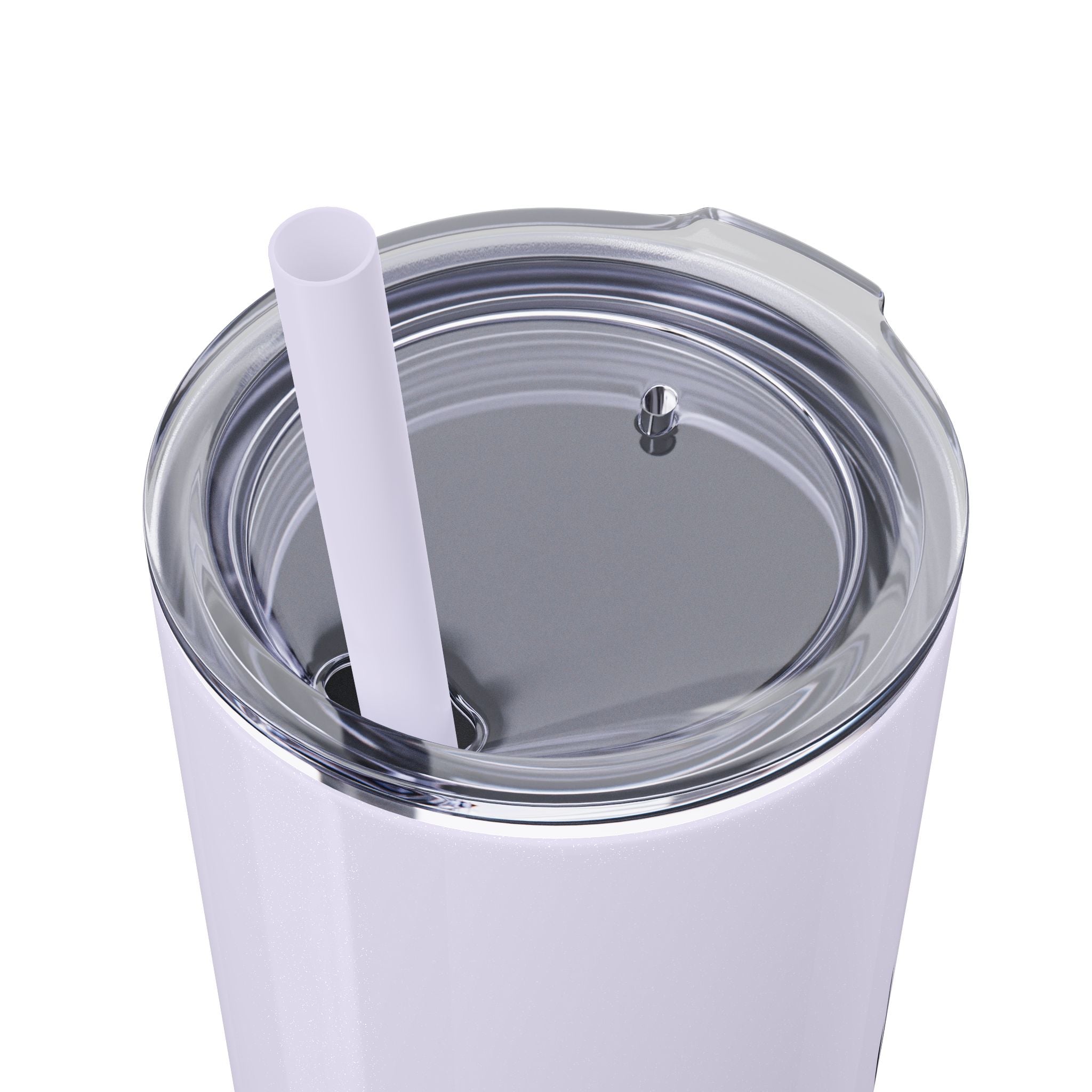 Cute Bunny Skinny Tumbler 20oz with Straw - Mug