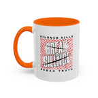 Break the Silence Accent Coffee Mug - 11oz / Orange