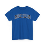 Rhode Island Vintage Varsity Unisex T-shirt - Royal / S - T-Shirt