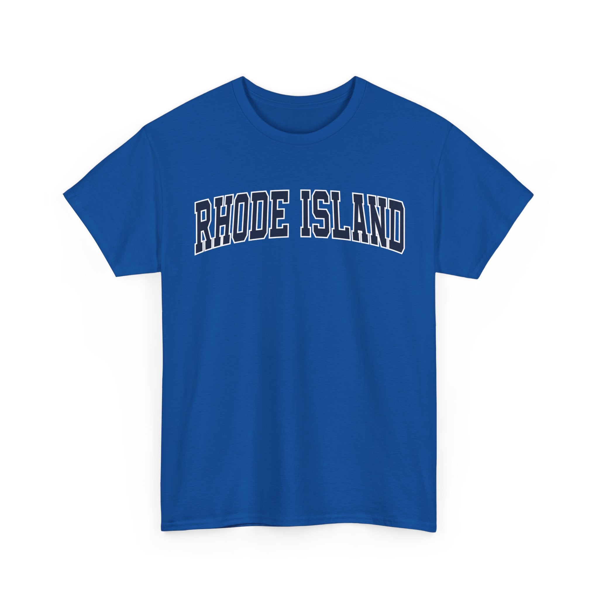 Rhode Island Vintage Varsity Unisex T-shirt - Royal / S - T-Shirt