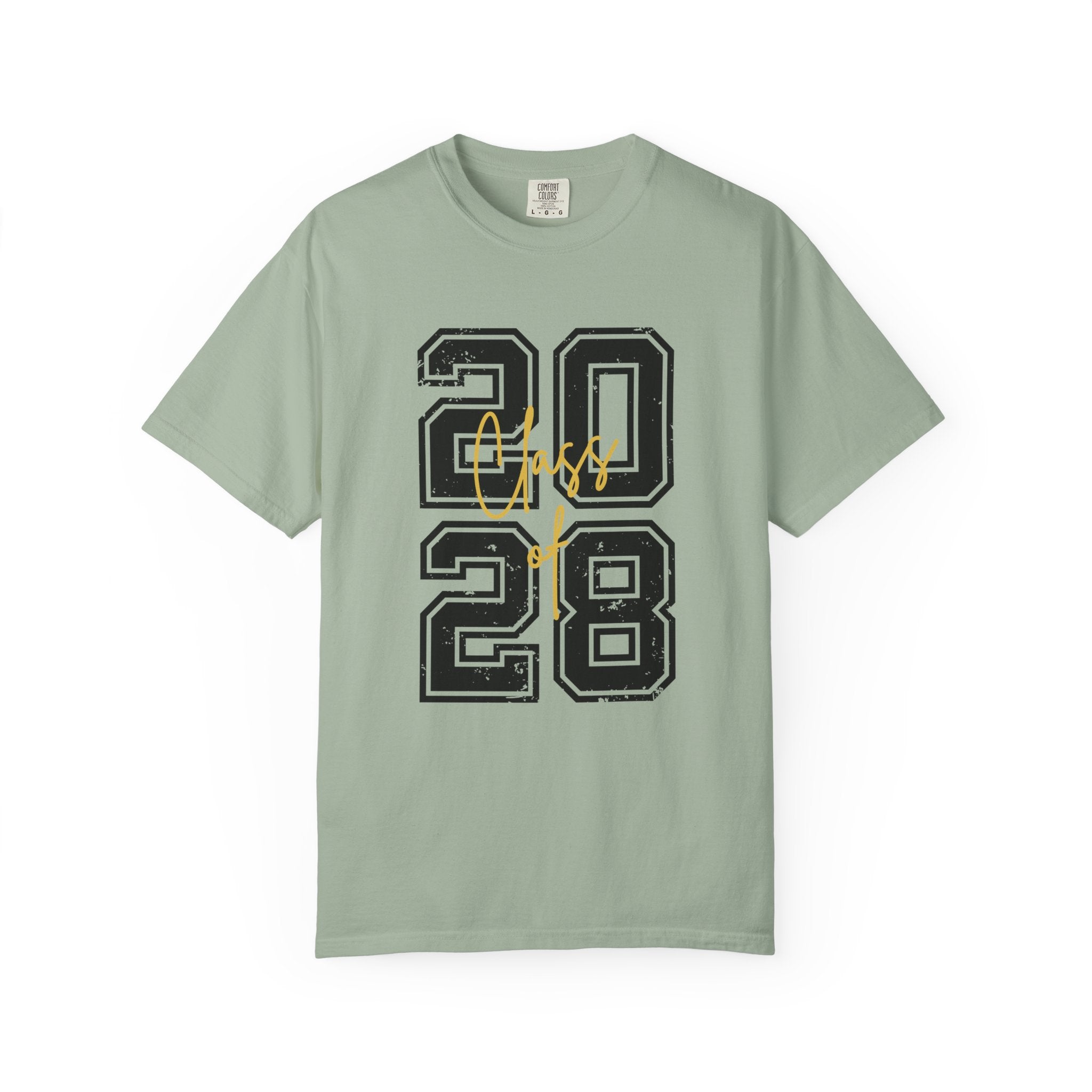 Graduation Unisex T-Shirt 2028 Customizable College Tee High School Graduation Gift Trendy Casual Wear - Bay / S