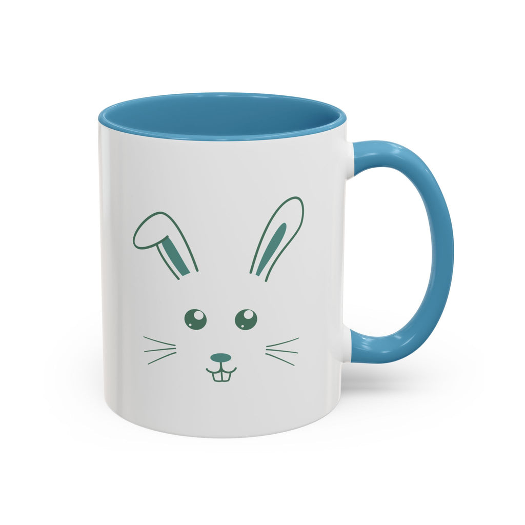 Cute Bunny Rabbit Accent Mug