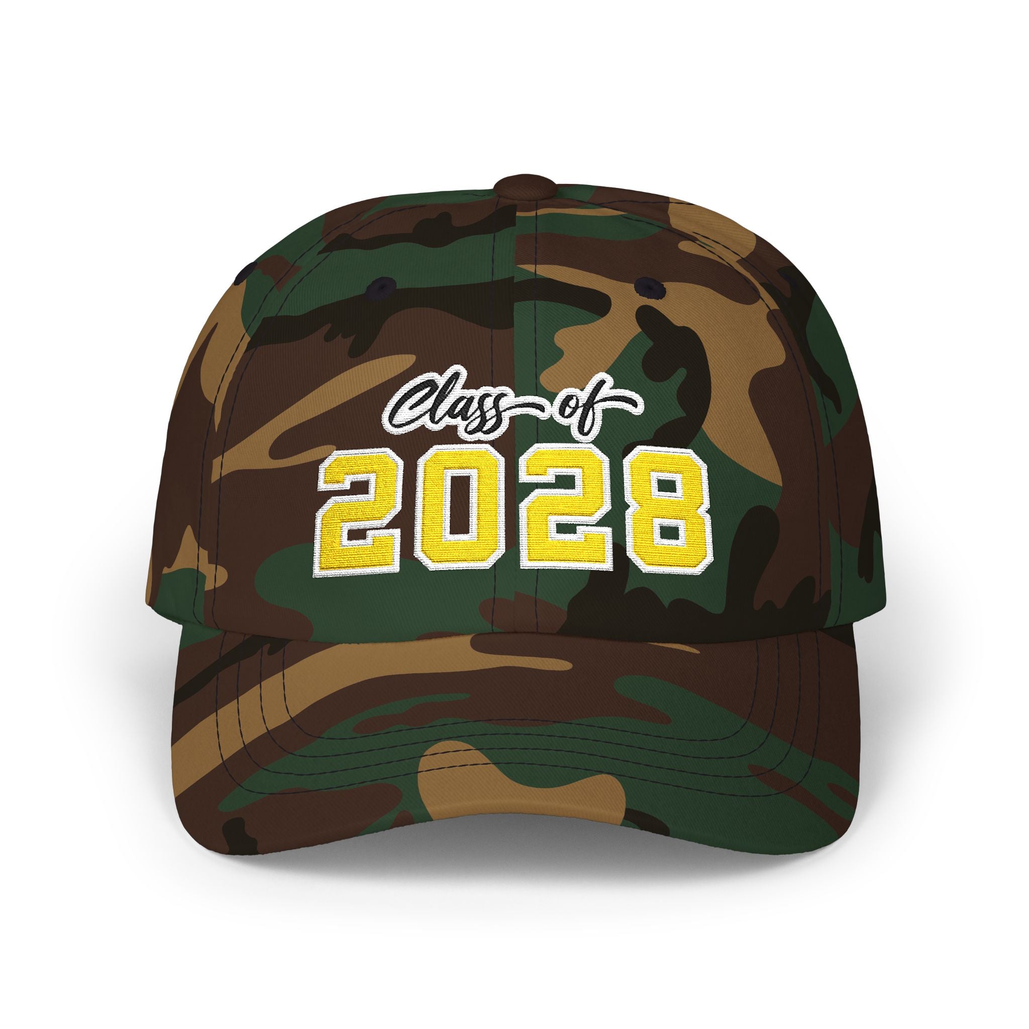 Class of 2028 Dad Hat - Green Camo / One size - Hats