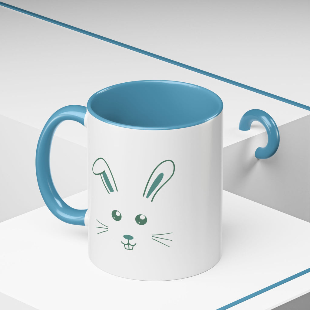 Cute Bunny Rabbit Accent Mug