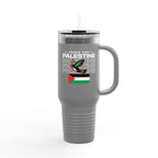 Peace for Palestine Insulated Travel Mug