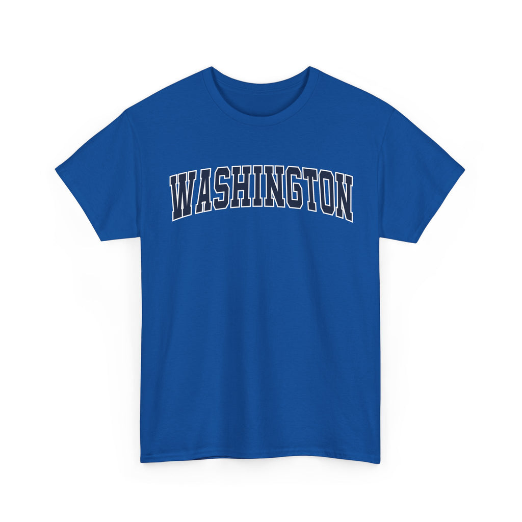 Washington Vintage Varsity Unisex T-shirt - Royal / S - T-Shirt