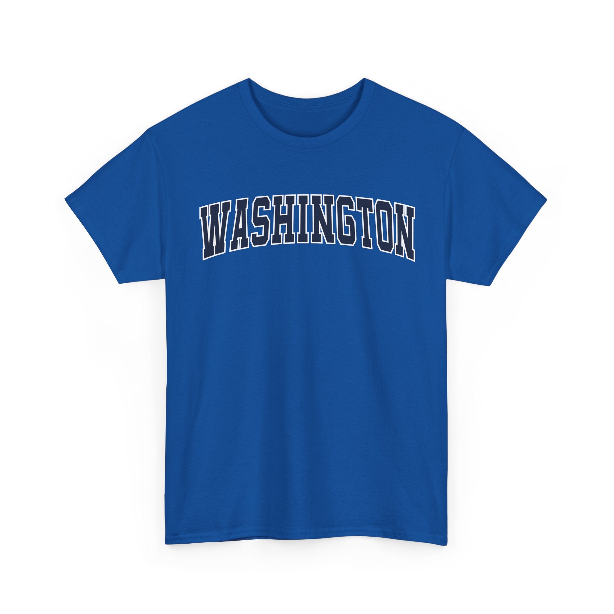 Washington Vintage Varsity Unisex T-shirt - Royal / S - T-Shirt