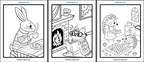Hygge Animals Coloring Pages - Cozy Animal Therapy for Adults & Kids - Book