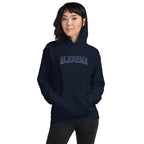 Alabama Vintage Varsity Embroidered Classic Hoodie