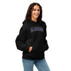 Alabama Vintage Varsity Embroidered Oversized Heavyweight Hoodie