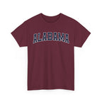 Alabama Vintage Varsity Unisex T-shirt - Maroon / S - T-Shirt