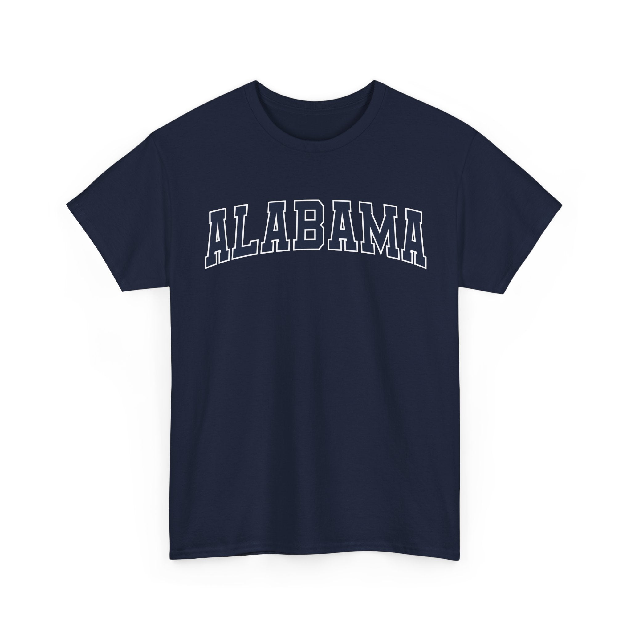 Alabama Vintage Varsity Unisex T-shirt - Navy / S - T-Shirt