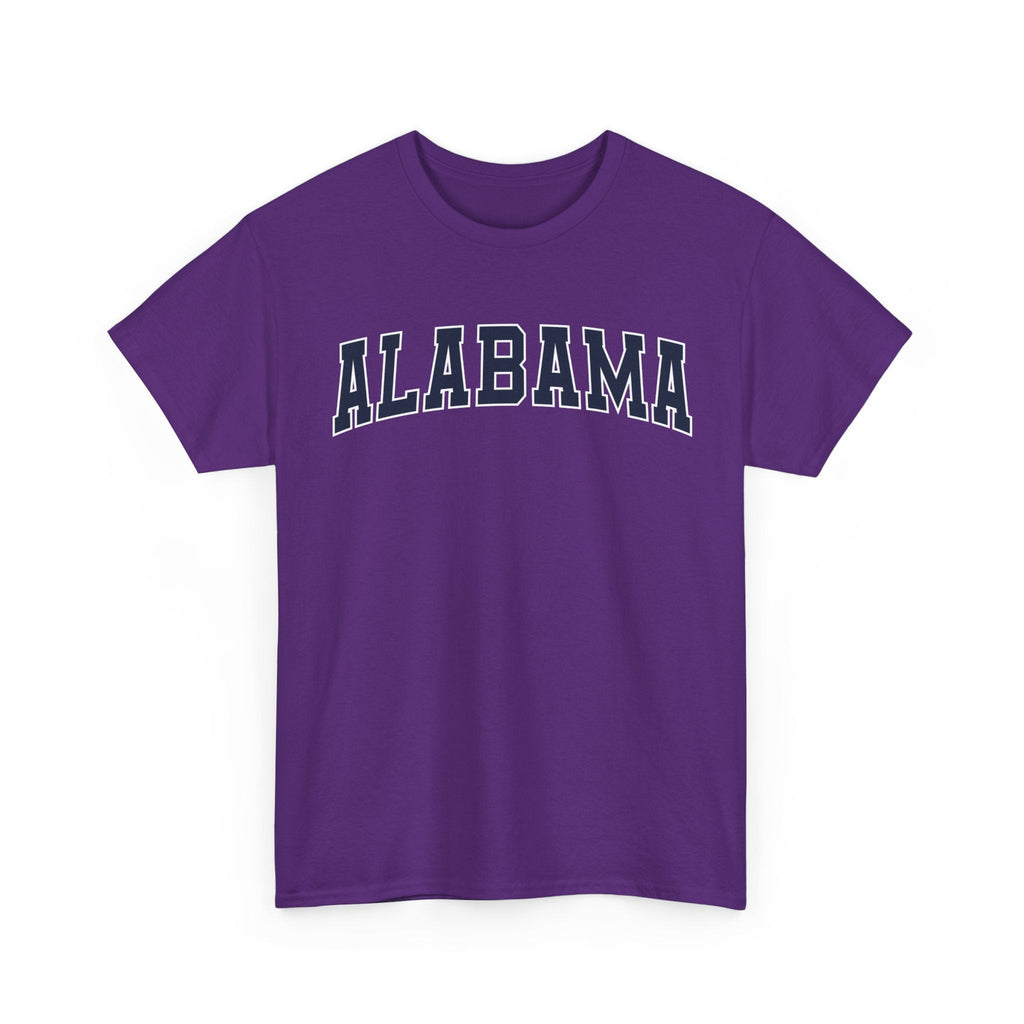 Alabama Vintage Varsity Unisex T-shirt - Purple / S - T-Shirt