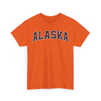 Alaska Vintage Varsity Unisex T-shirt - Orange / S - T-Shirt
