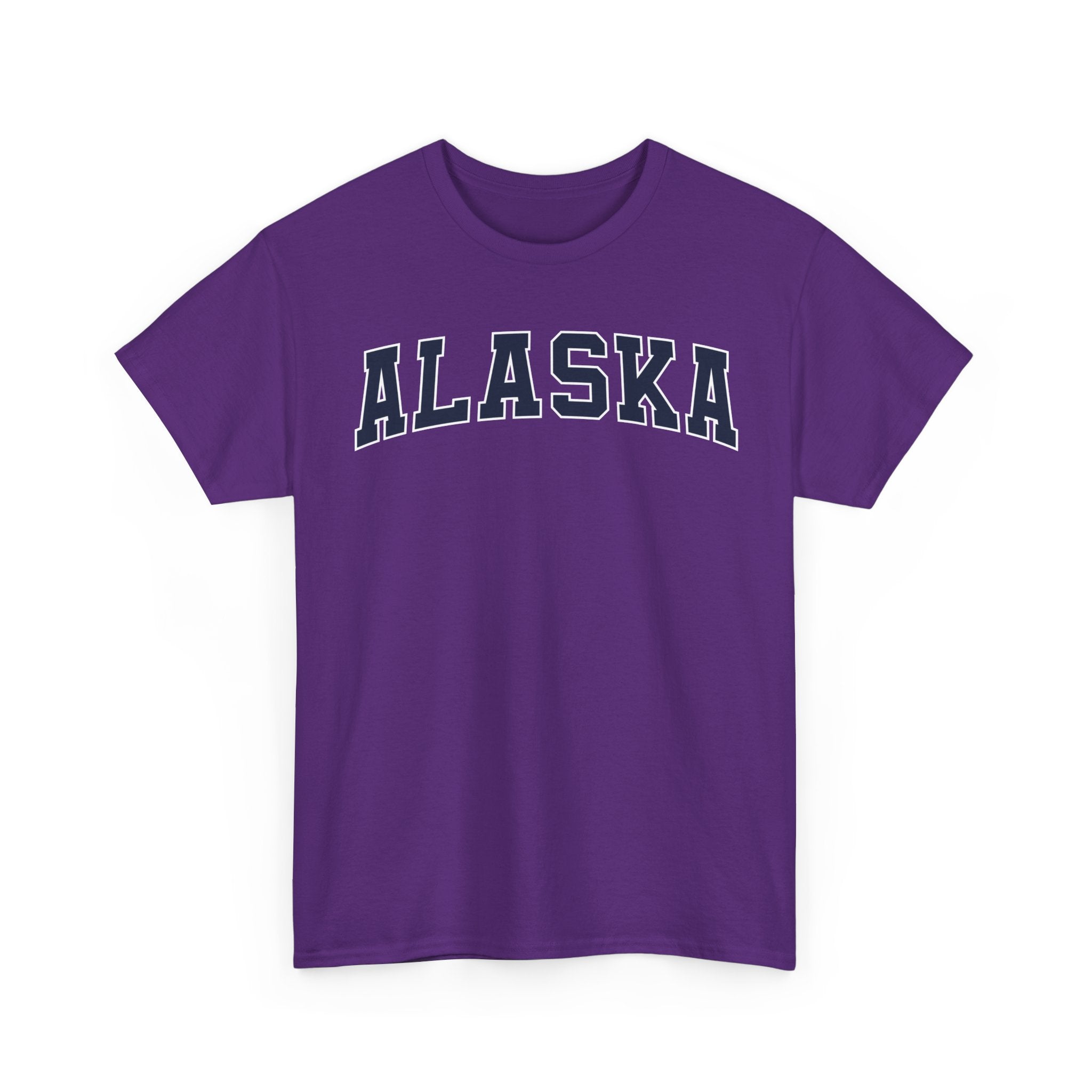 Alaska Vintage Varsity Unisex T-shirt - Purple / S - T-Shirt