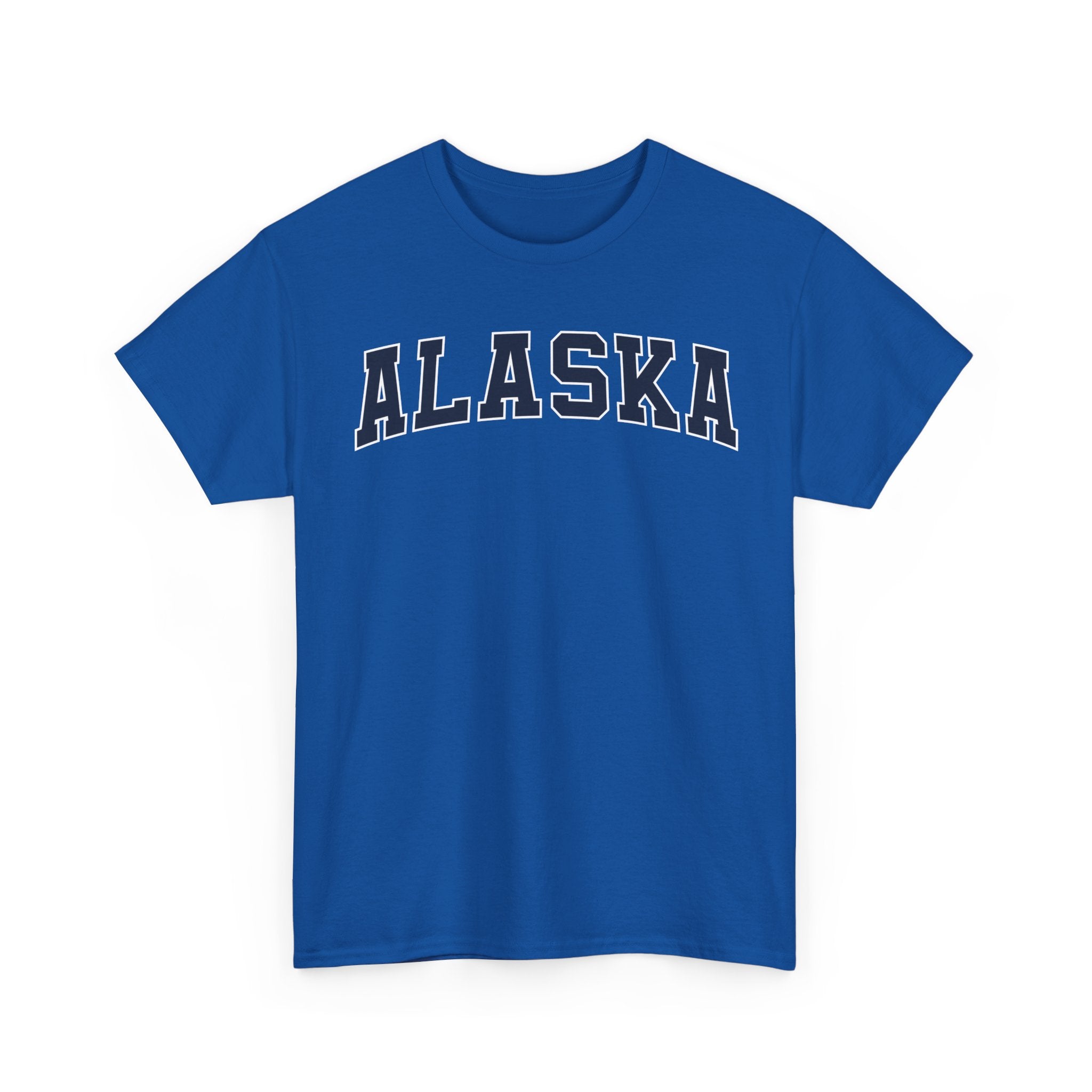 Alaska Vintage Varsity Unisex T-shirt - Royal / S - T-Shirt